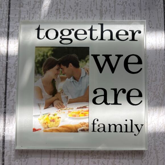 Modern Expressions Photo Coasters with Holder – Set of 4 - Picture 4 of 16